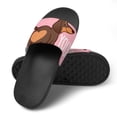 thumbnail image 4 of GZHJMY Stylish Slides for Women Men, Cute Smiling Dachshund Puppy Dog Soft Flexible Slip-on Sandals Slippers, 4 of 7