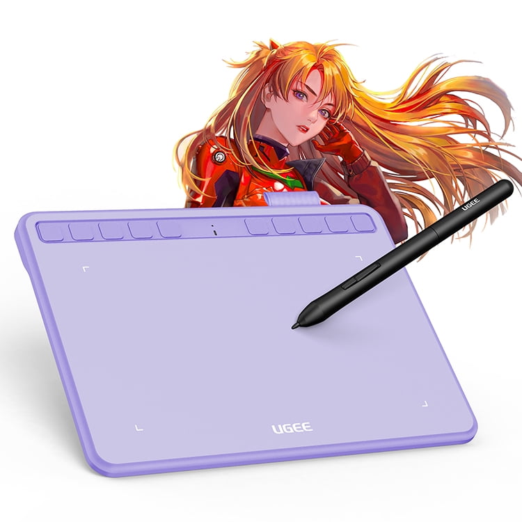 UGEE S640 Graphic Drawing Tablets Digital Pen Tablet for Linux, Mac, Windows PC and Android OSU