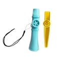 thumbnail image 4 of Runquan Flûte Kazoo Facile à Apprendre pour Spectacle de Performance pour Enfants Bleu et Or, 4 of 8