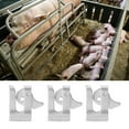 thumbnail image 2 of Farm Equipment,10Pcs 3.5mm Sow Bed Farm Accessories Farm Door Buckle User-Friendly Design, 2 of 8