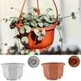 thumbnail image 1 of Cheers.US Plastic Hanging Plant Pots Reusable Plant Seeding Nursery Pot Waterproof Plastic Pots Seed Starting Pots for Little Garden Pots to Repot Succulents Small Plants, 1 of 7