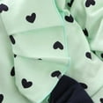 thumbnail image 2 of POINTERTECK Toddler Kid Girls Clothes Set Long Sleeve Round Neck Top Cotton Pants Outfits Set 2-5Y, 2 of 3