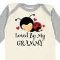thumbnail image 4 of Inktastic Loved by My Grammy Boys or Girls Long Sleeve Baby Bodysuit, 4 of 5