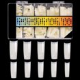 thumbnail image 4 of 500PCS Nail Extension Mold Plastic DIY Reusable French Nail Tips False Nail Mold, 4 of 10
