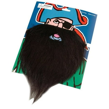 US Toy - Fake Pirate Beard Moustache, Multicoloured