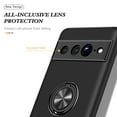 thumbnail image 4 of Allytech for Google Pixel 8 Pro 6.7" Case Cover, Rugged Hybrid Ring Holder Stand Compatible with Car Mount Anti-Scratch Bumper Phone Case for Google Pixel 8 Pro 6.7" - Black, 4 of 7