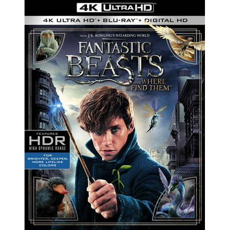 Fantastic Beasts And Where To Find Them (4K Ultra HD + Blu-ray + Digital