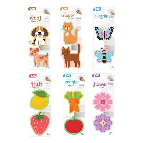 JOIE NOVELTY SPONGES 2PC