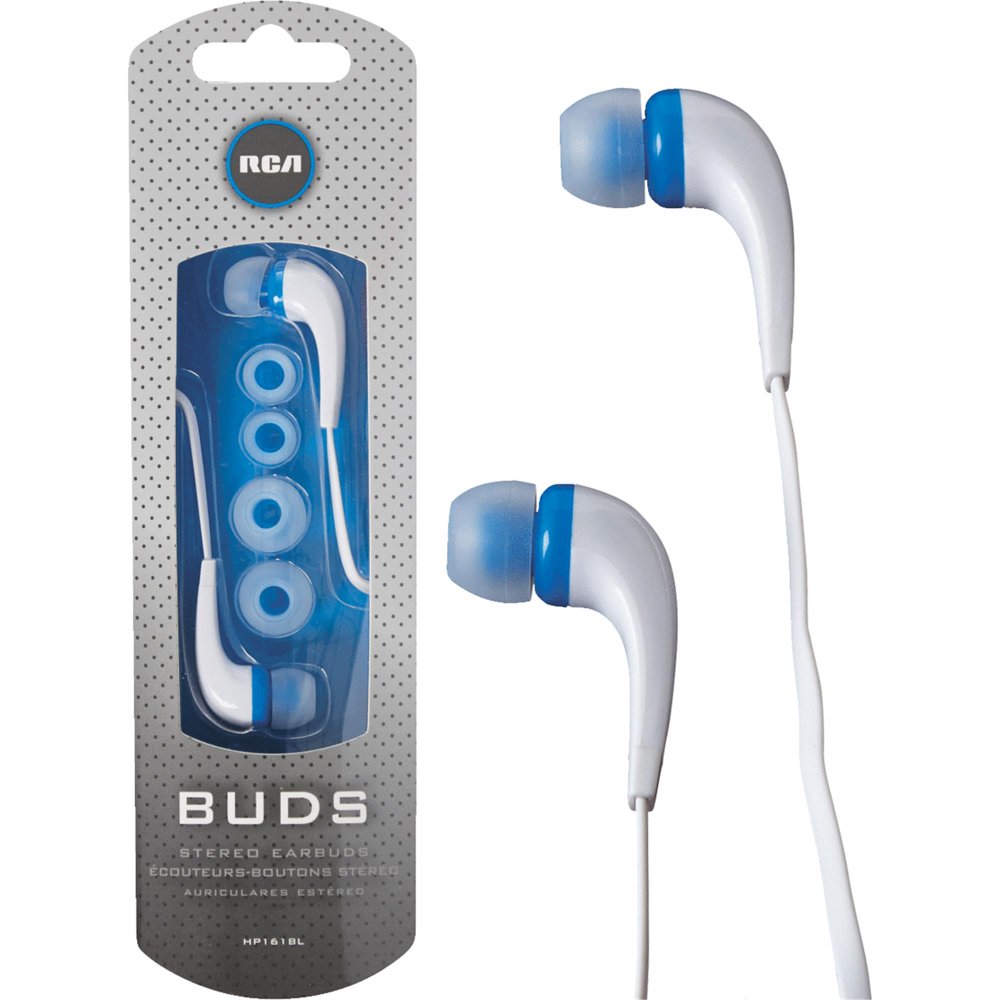 RCA Earbuds Blue