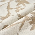 thumbnail image 4 of Unique Bargains Set of 2 Chenille Leaves Jacquard Throw Pillow Covers Orange, 4 of 7