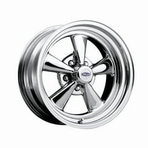 15x10 Cragar 61C S/S Chrome Plated Two-Piece Composite Wheel 5x4.75 (-32mm)