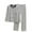 Silver, variant on HUJlwoi 2 Piece Women Pajama Sets Stripe Lounge Clothes Sets Long Sleeve Sleepwear with Pants Soft Warm Loungewear Pjs Sets Fall Winter