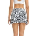 thumbnail image 5 of Sociala Womens Wider Waisted Swimming Skirts Side Drawstring Bikini Bottoms, 5 of 5