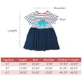 thumbnail image 7 of Wrapables Girls Casual Summer Dress with Sequins, 5T, Dinosaur, 7 of 7