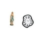 thumbnail image 5 of Estatua De La Virgen María, Reloj Distorsionado, Figura Artística única, Decoración De Escritorio, Escultura Del Beato Lutero, Resina Para Oficina, Escritorio, Tienda, 5 of 8