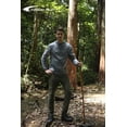 thumbnail image 5 of Bastón FOREST PILOT de madera de abeto puro, estilo conciso, para senderismo, con cuerda de paracaídas enrollada (color natural, 122 cm, 1 unidad), 5 of 5