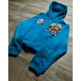 thumbnail image 1 of Sudadera estilo Harajuku retro versátil de gran tamaño para mujer, estilo europeo y americano, con estampado de letras Y2k, con cremallera informal, 1 of 3