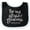 Black and White, variant on Inktastic Shakespeare Be Not Afraid of Greatness Boys or Girls Baby Bib