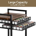thumbnail image 4 of K-Cup Holder Rack,Coffee Pod Holder Drawer for 84 Coffee Pods Storage, Stylish Home or Office coffee bar organizer, 4 of 6