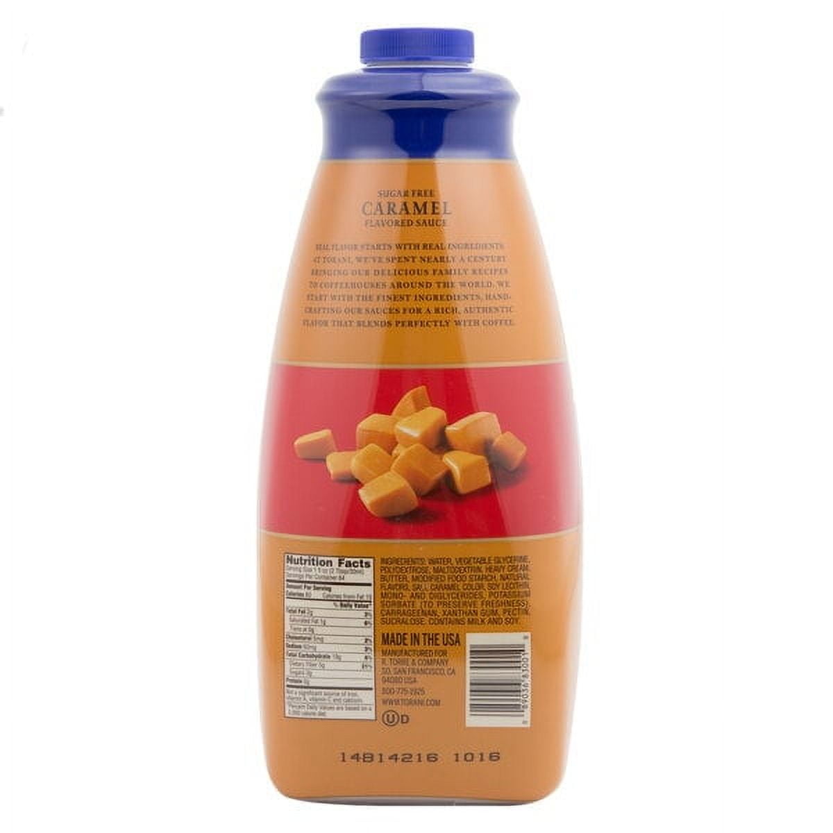 Torani Caramel Sauce Sugar Free
