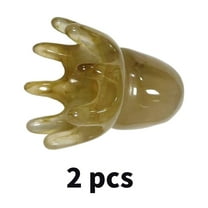 XIRQI 2Pcs Gua Sha Beautify Guasha Relieve Headache Naturopathy Gua Sha Facial Tools,Green