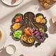 thumbnail image 4 of Bandejas de pulpo para servir Bandeja grande – tabla decorativa para embutidos para embutidos, carnes, quesos, aperitivos – pieza duradera y fácil de limpiar para recibir invitados, accesorio de, 4 of 4