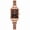 C, variant on Vintage Gold Square Women's Watch with Roman Numeral Dial and Alloy Steel Bracelet for Everyday or Special Occasions