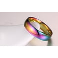 thumbnail image 4 of Stainless Steel Ring Durable Hypoallergenic Wedding Band European and American Design Individually Packed and Customizable Jewelry Gift for Men and Women, 4 of 6