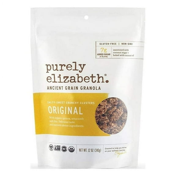 Purely Elizabeth Ancient Grain Granola Gluten Free Original -- 12 oz Pack of 3