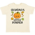 thumbnail image 3 of Inktastic Grandmas Little Pumpkin with Leaves and Stars Boys or Girls Toddler T-Shirt, 3 of 5