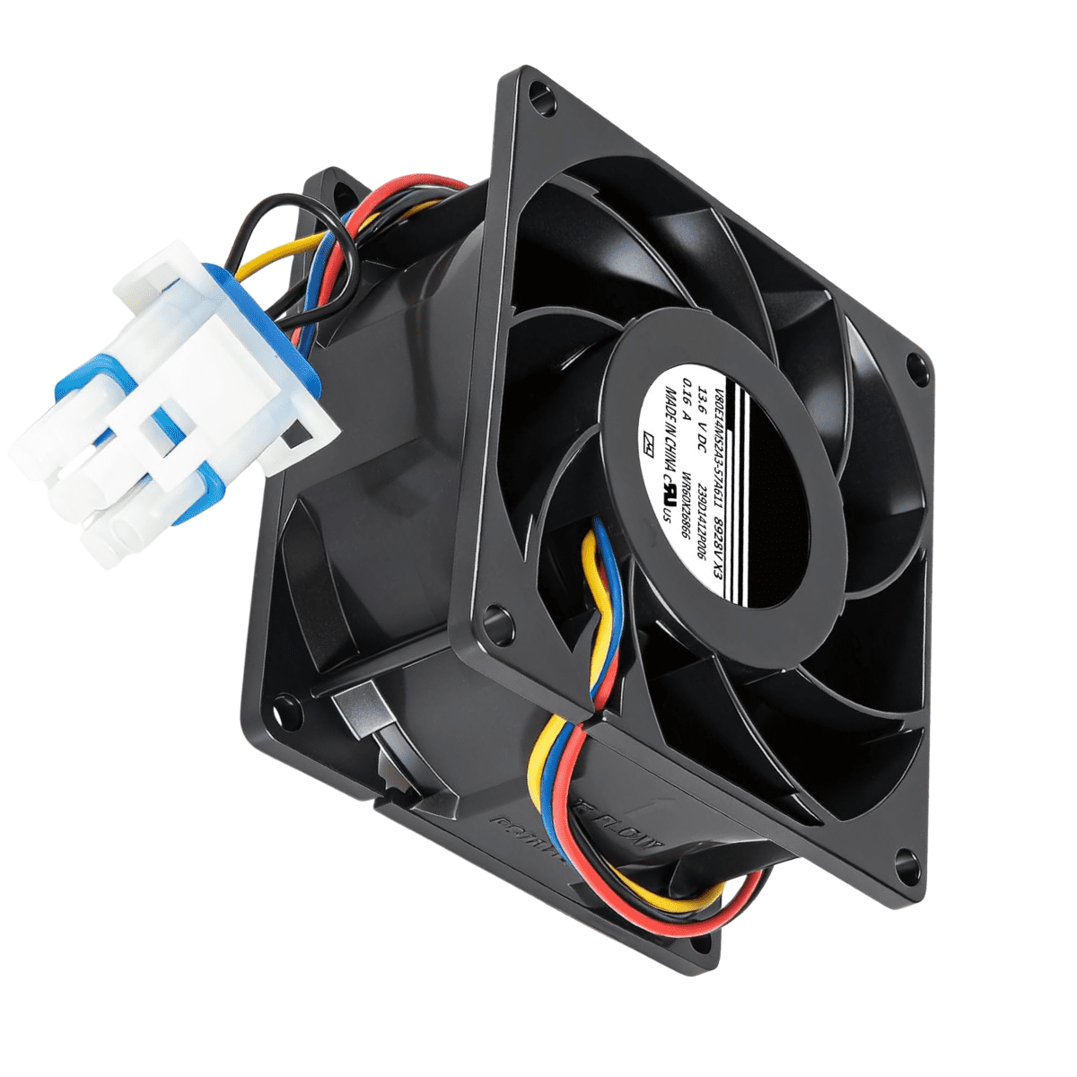 Scaroo WR60X26866 Refrigerator Evaporator Fan Motor WR49x25197, WR60X10356, 239D1412 2-PACK