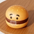 thumbnail image 3 of Cute Burger Shaped Night Light Blowing Desk Lamp USB Rechargeable Warm Light for Bedroom Decor, 3 of 7