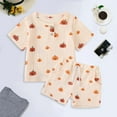 thumbnail image 2 of NIEWTR Toddler Baby Boy Fall Winter Outfits Contrast Color Pullover Sweatshirt Long Sleeve T-Shirt Top Pants Set Fall Winter Set for 0 6 12 18 24 M 1t 2t 3t 4t 5t 6t,Orange,18-24 Months, 2 of 6