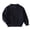 Black, variant on Boys Cardigan Sweater Full Zip Up Sweatshirt Long Sleeve School Uniform Kids Stand Collar Fall Jacket Winter Clothes 9M-9T