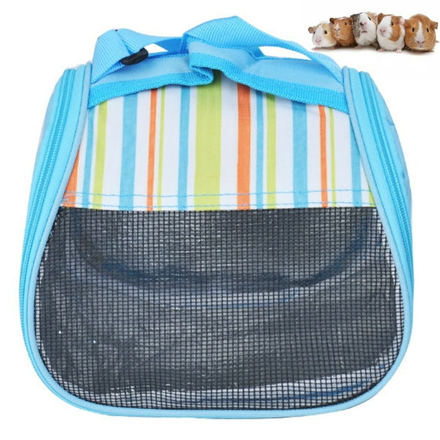 Hamster Carrier Bag Portable: Zipper Small Animal Travel Bag Mouse Outgoing Bag