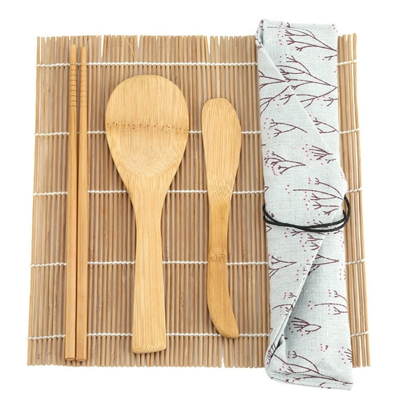 Sushi Making Kit, Sushi Set, Bamboo Sushi Kit, Durable Bamboo Sushi Kit Clear Grain Sushi Set Fine Workmanship Sushi Tool For Sushi Lovers Party