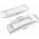 thumbnail image 2 of 6PCS Self-Adhesive Sliding Door Handle,Aluminum Door Handle for Sliding Doors Windows Closets (White), 2 of 4