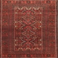 thumbnail image 1 of Ahgly Company Indoor Square Traditional Red Persian Area Rugs, 3' Square, 1 of 6
