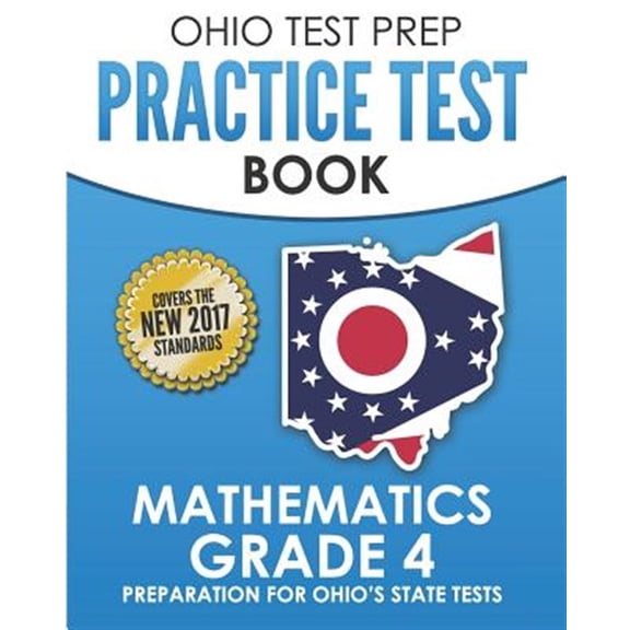 Pre-Owned OHIO TEST PREP Practice Test Book Mathematics Grade 4: Preparation for Ohio's State Tests for Mathematics (Paperback)