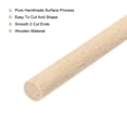 thumbnail image 3 of Uxcell 25pcs Round Wood Sticks 1/8"x8" Dowel Rod Unfinished Hardwood Stick Craft Twigs Log Stick for DIY Crafts, 3 of 6