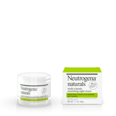 Neutrogena Naturals Multi-Vitamin Nourishing Night Face Cream, 1.7