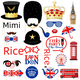 thumbnail image 2 of Accesorios fotográficos creativos con la bandera de arroz británico. Bandera de Love London. Bandera triangular. Accesorios fotográficos, 2 of 4