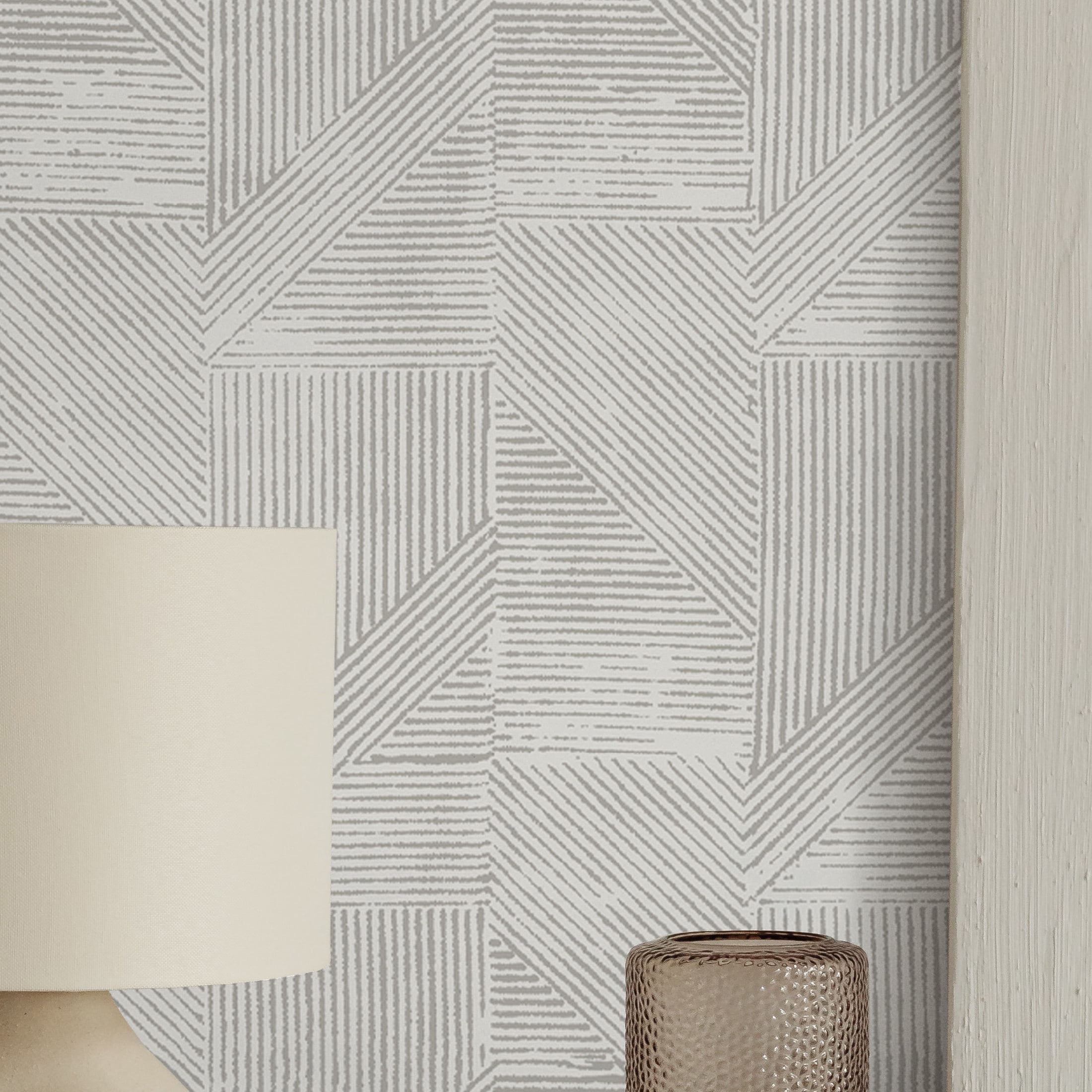 Better Homes & Gardens Grey Posey Peel and Stick Wallpaper 30.75 Sq. ft, 1 Count