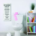 thumbnail image 2 of Stupell Industries Best Bathroom Five Star Wood Texture Funny Word Design Canvas Wall Art by Daphne Polselli, 2 of 6