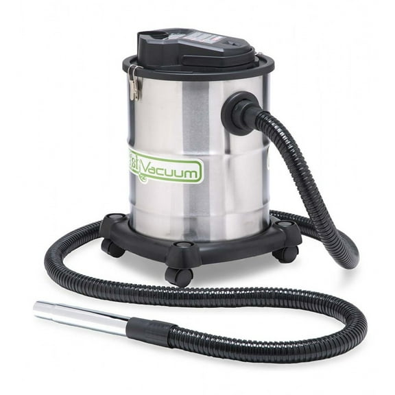 Heavy-Duty Fireplace Warm Ash Vacuum with Two Filters and Accessory Kit