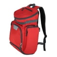 thumbnail image 4 of Mochila de baloncesto DYNWAVEMX Bolsa Transpirable con compartimento para zapatos y pelotas Rojo, 4 of 8
