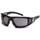 thumbnail image 2 of Lentes de seguridad Pyramex SB10220STMFP con puntas de goma y protección UVA, 2 of 5