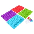 thumbnail image 5 of Baking Accessories4Pcs Silicone Earthworm Shape Candy Mold Silicone Mold Optimal Efficiency, 5 of 5