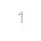 thumbnail image 1 of Yuarrent Modelo de lámpara de vía férrea, farola de escala clásica con escalera, accesorios de construcción, manualidades de un solo cabezal, diseño Artesanía Verde (Escala 1:160) Yuarrent HA064511-12, 1 of 6