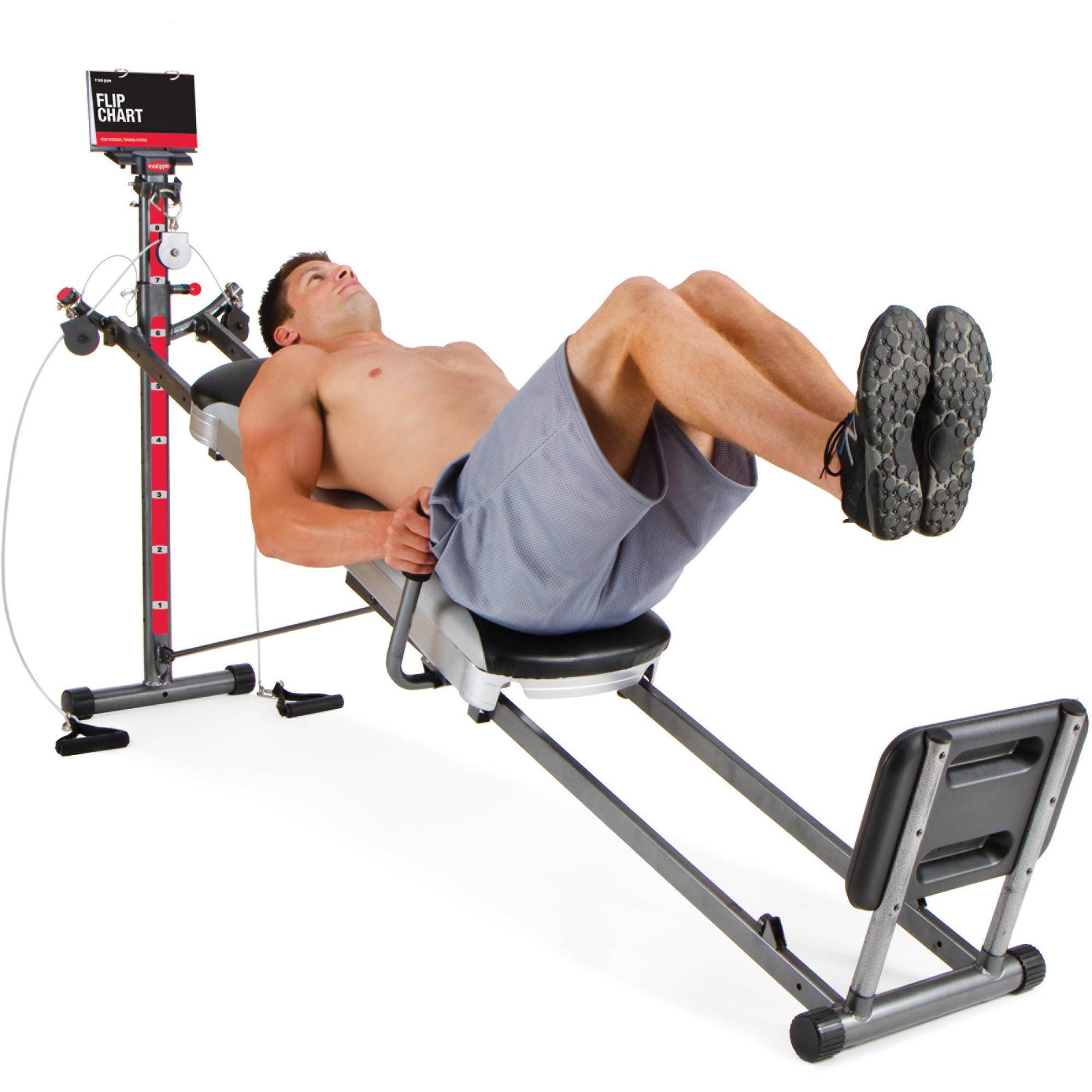 Total Gym 1400 Deluxe Home Fitness Exercise Machine Equipment with Workout DVD - image 11 of 15